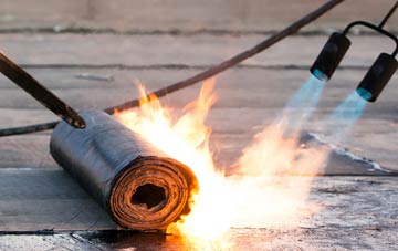 Solitote asphalt flat roofing repairs